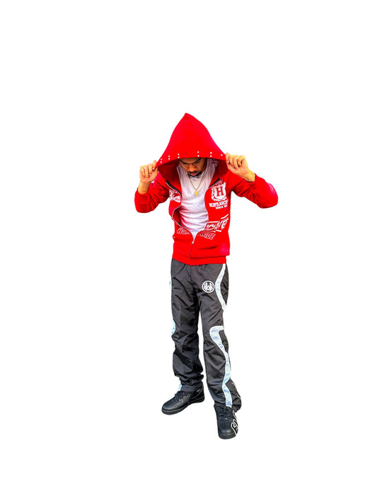 Red WholeWrld Zip-up