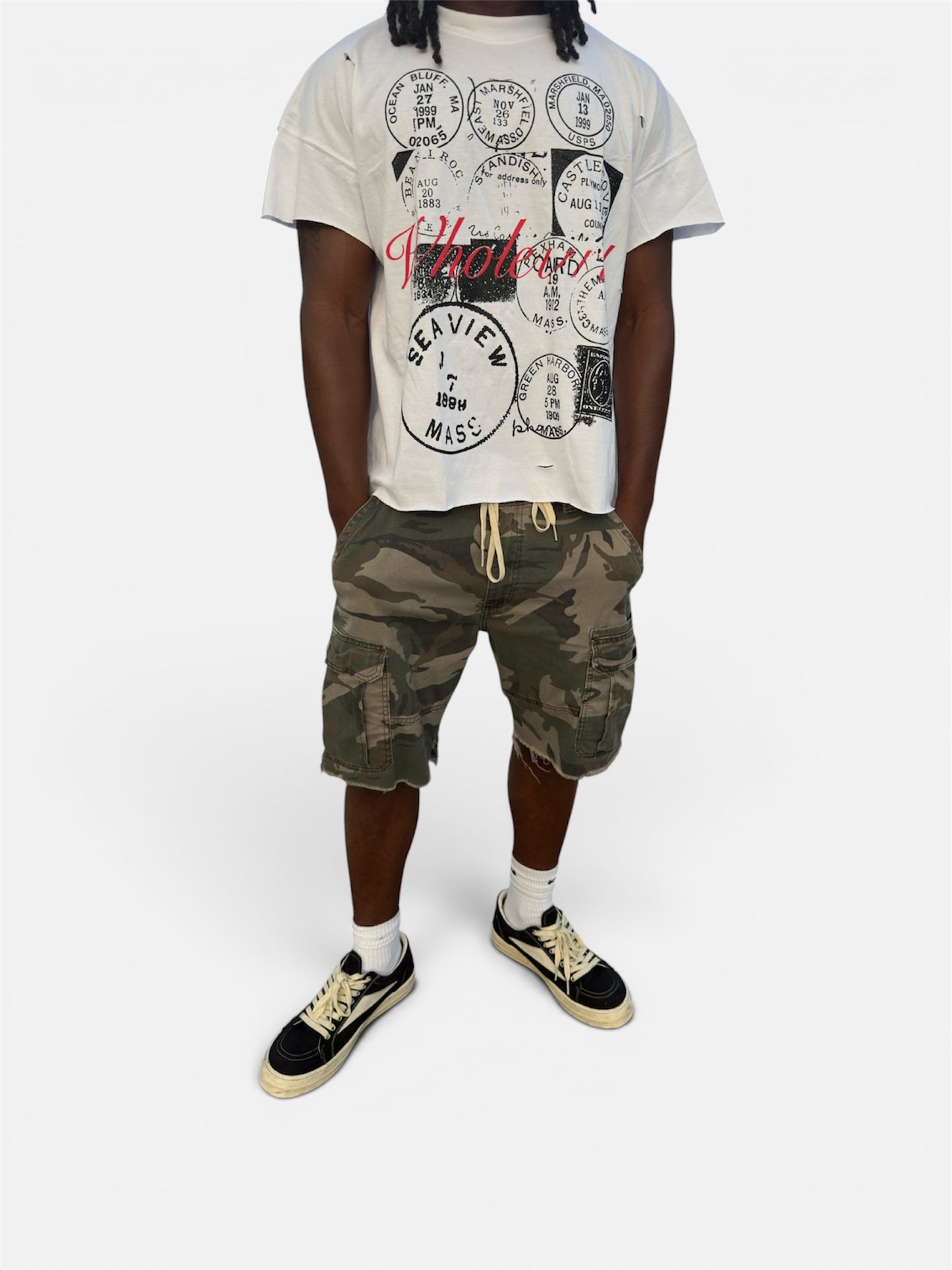 “POSTAL STAMP” Vintage Style Tee
