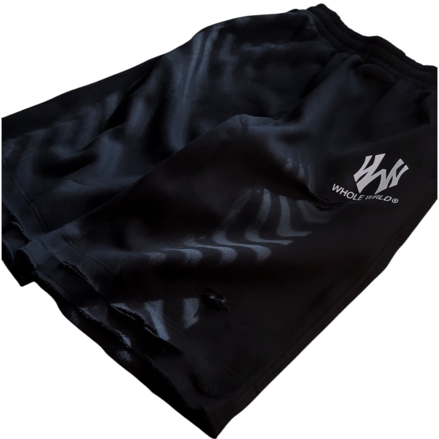 Black "Swag" Sweat Shorts