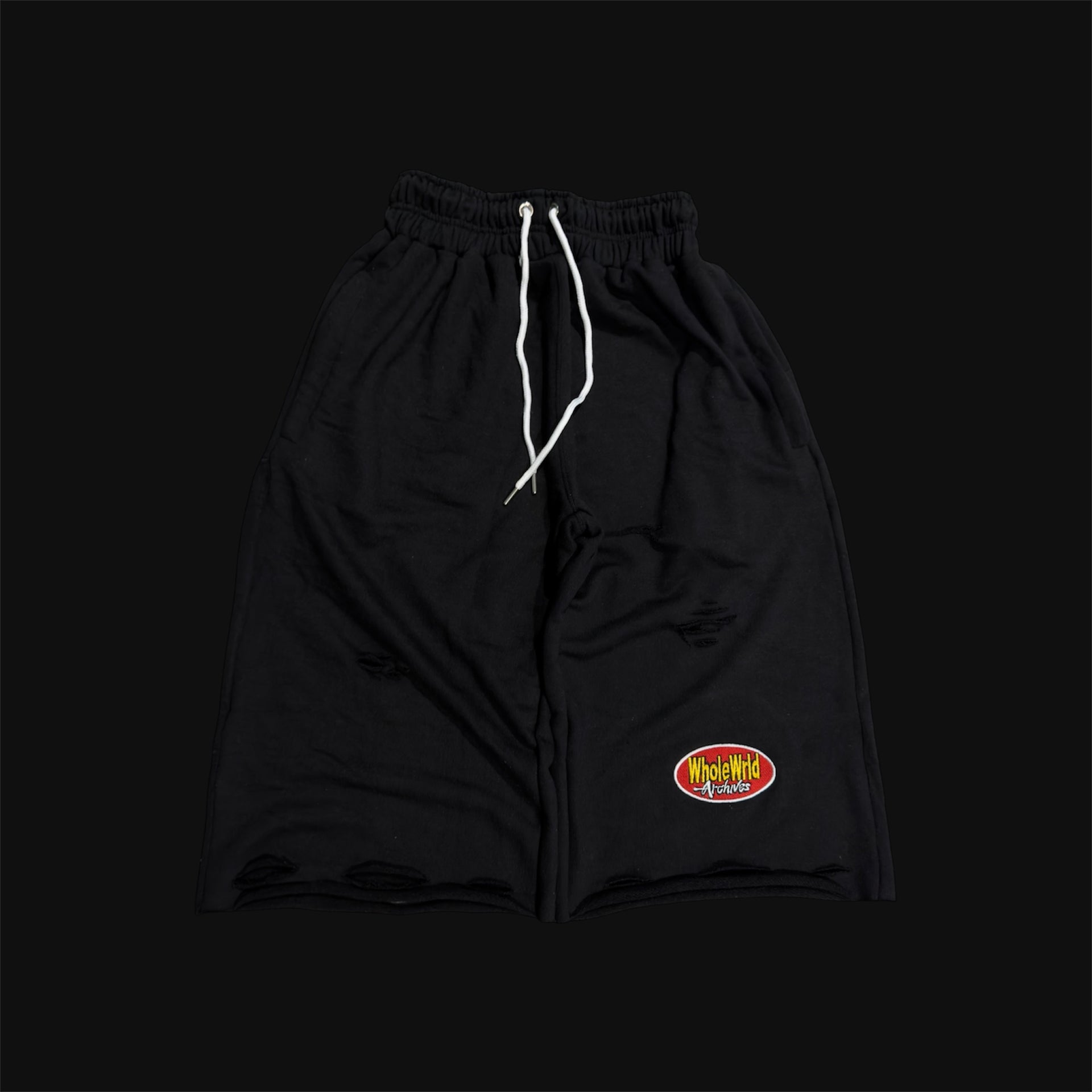 Black "Swag" Sweat Shorts